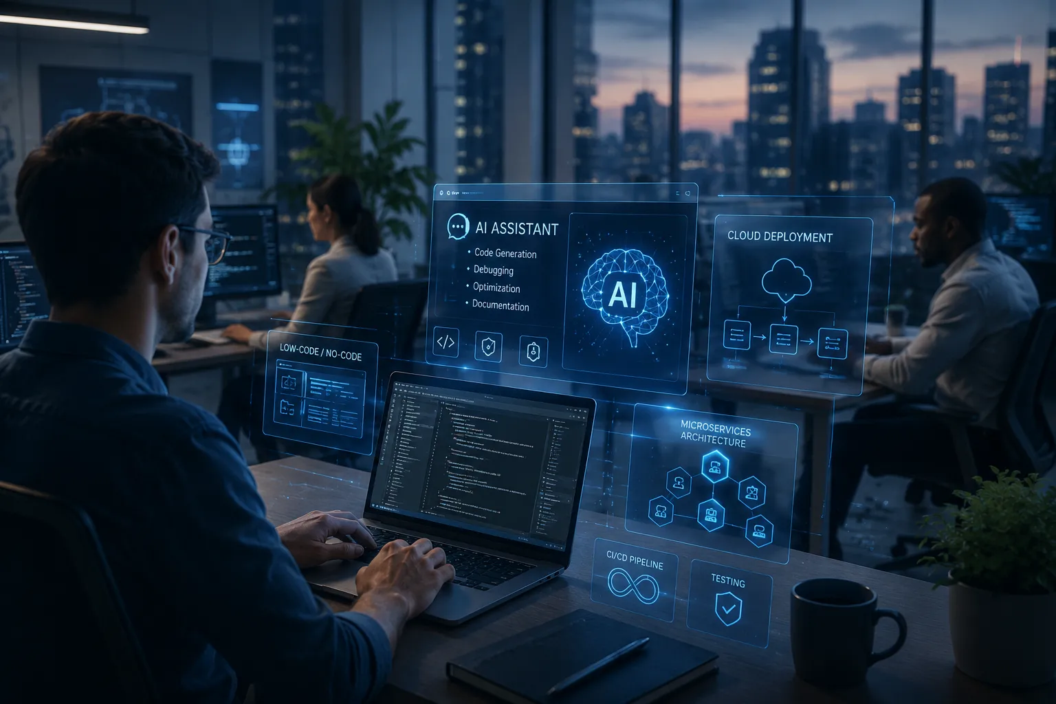 El futuro del desarrollo de software: menos código, menos empleos y mucho más software