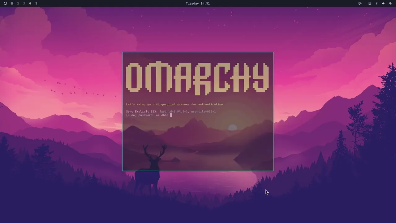 Omarchy: La propuesta de DHH para un escritorio Linux ultrarrápido, personalizable y guiado por IA